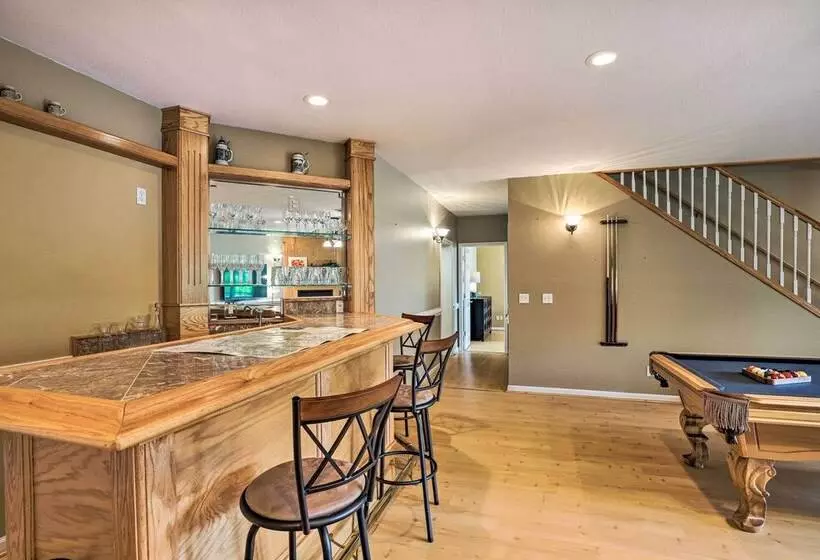 North Carolina Home W/ Game Room, Deck & Fire Pit