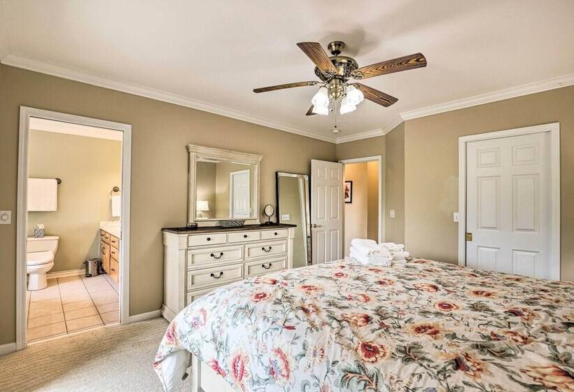 North Carolina Home W/ Game Room, Deck & Fire Pit