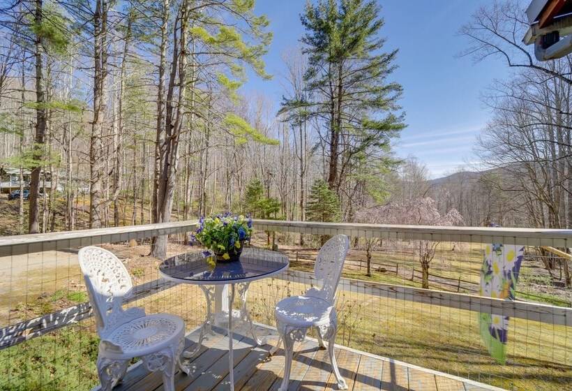 The Red Loft Candler Cottage Near Hiking Trails!