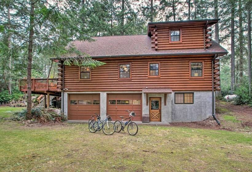 Anderson Island Cabin On Half Acre With Fire Pit!