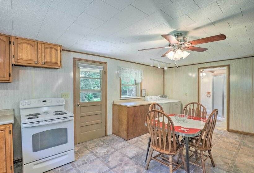 Porch & On Site Creek: Marshall Cabin Retreat