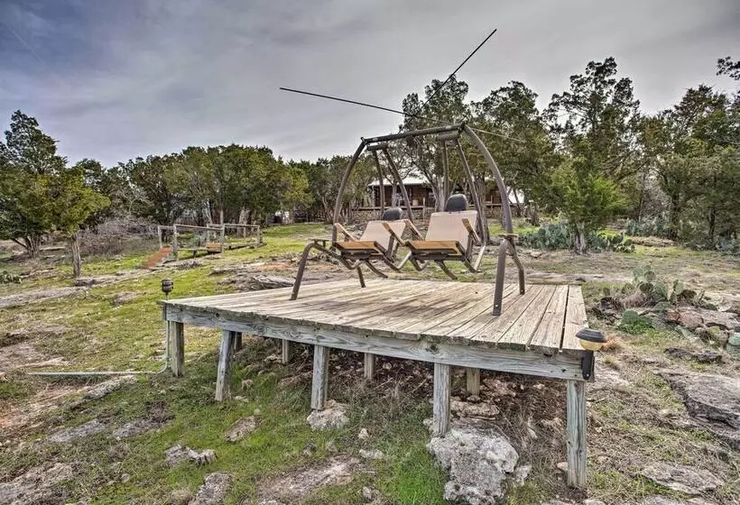 Chic Lakefront Cabin W/ Dock & Bluff Creek Views!