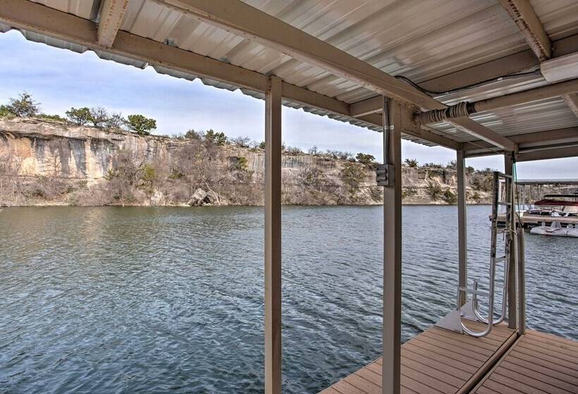Chic Lakefront Cabin W/ Dock & Bluff Creek Views!