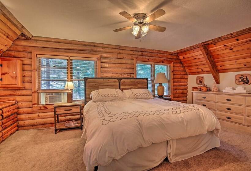 5 Mi To Hiking: Custom Cabin W/ Deck In Arnold!