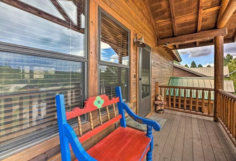 3 Mi To Fool Hollow Lake: Cozy Cabin W/ Deck