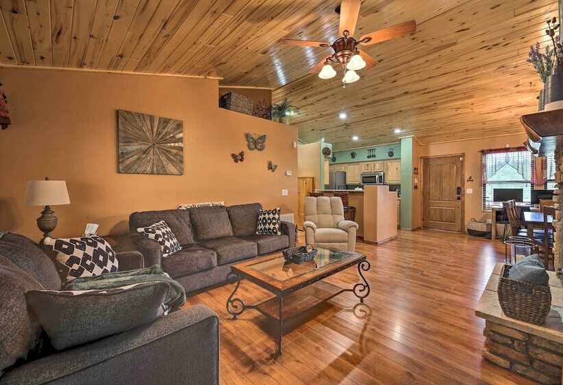 3 Mi To Fool Hollow Lake: Cozy Cabin W/ Deck