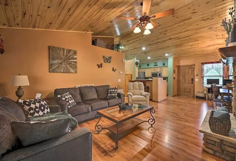 3 Mi To Fool Hollow Lake: Cozy Cabin W/ Deck