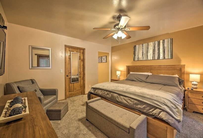 3 Mi To Fool Hollow Lake: Cozy Cabin W/ Deck