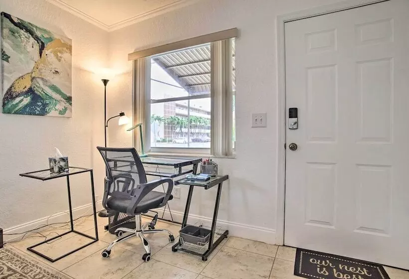 2 Mi To Boardwalk: Home W/ Grill In Dania Beach!