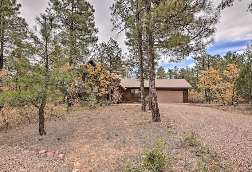 Elk Haven Show Low Cabin W/ Deck & Pool Table!