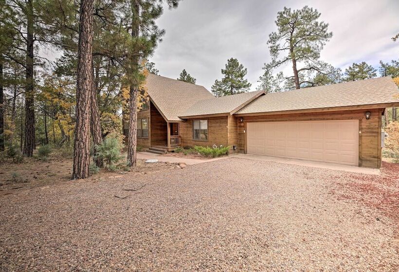 Elk Haven Show Low Cabin W/ Deck & Pool Table!