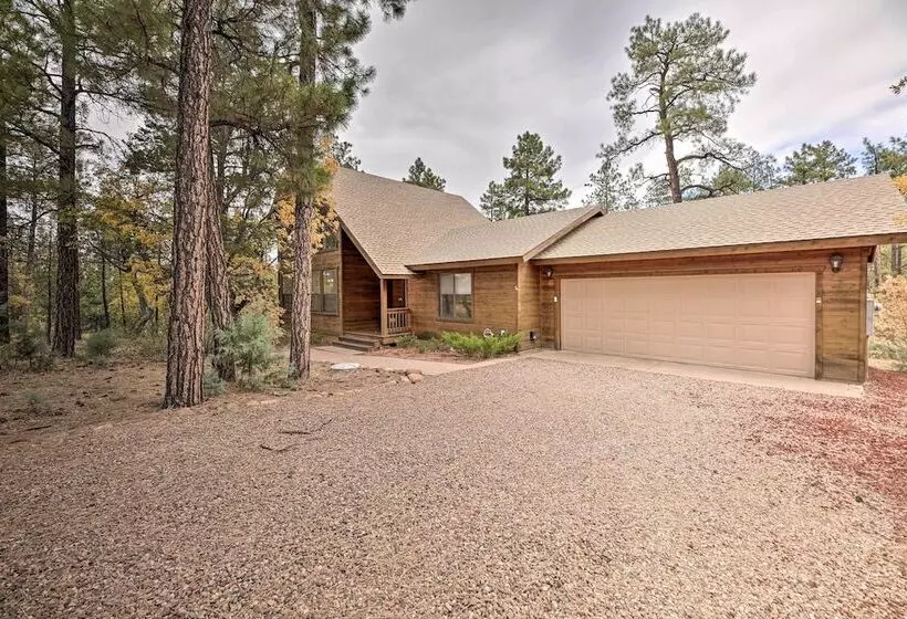 Elk Haven Show Low Cabin W/ Deck & Pool Table!