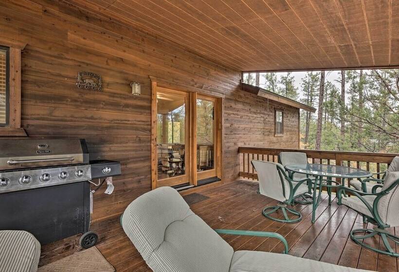 Elk Haven Show Low Cabin W/ Deck & Pool Table!