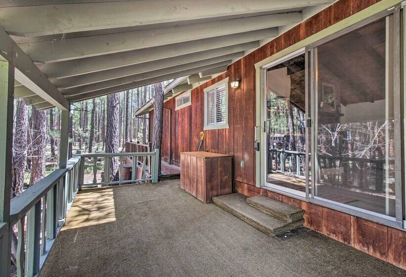Near Hiking & Golfing: Pinetop Cabin W/ Deck