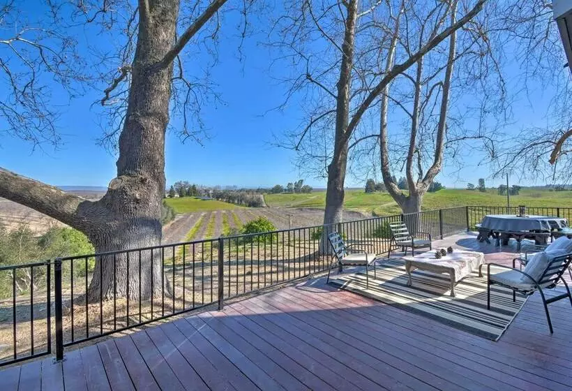 Picturesque Farmhouse On Working Almond Ranch