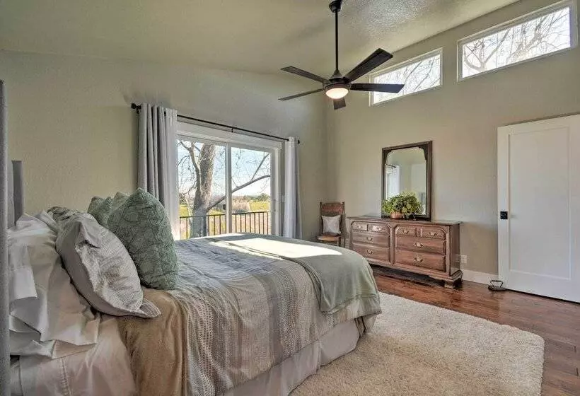 Picturesque Farmhouse On Working Almond Ranch