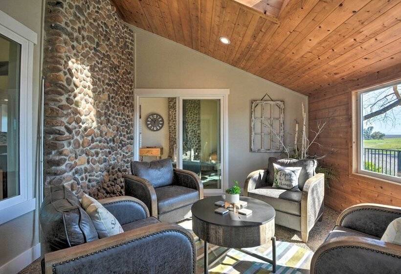 Picturesque Farmhouse On Working Almond Ranch