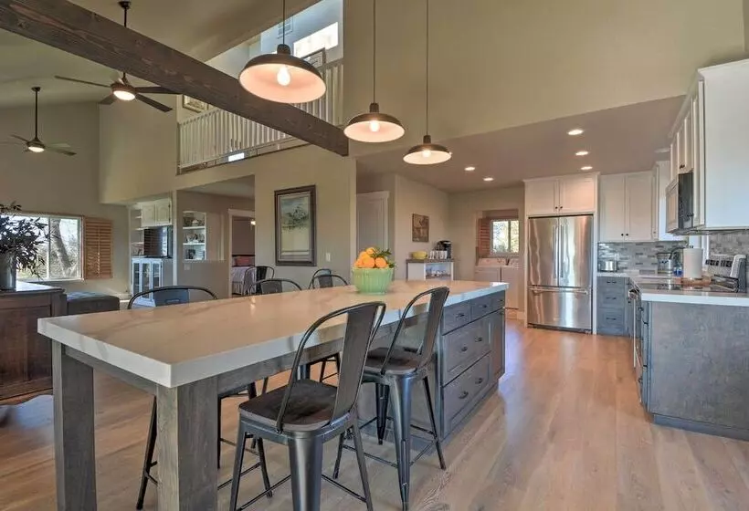 Picturesque Farmhouse On Working Almond Ranch