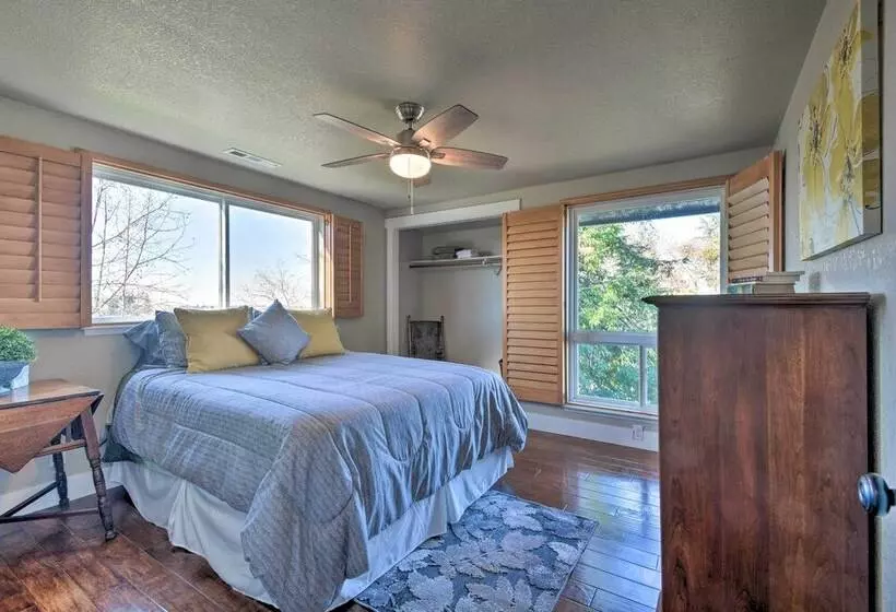 Picturesque Farmhouse On Working Almond Ranch