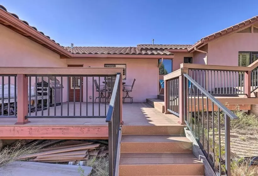 5 Mi To Butte Creek Trail: Prescott Home W/ Deck!