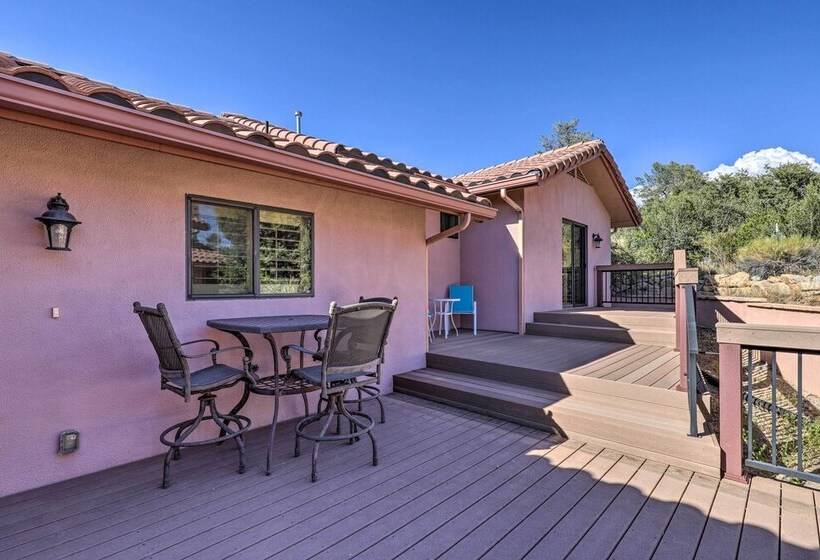 5 Mi To Butte Creek Trail: Prescott Home W/ Deck!
