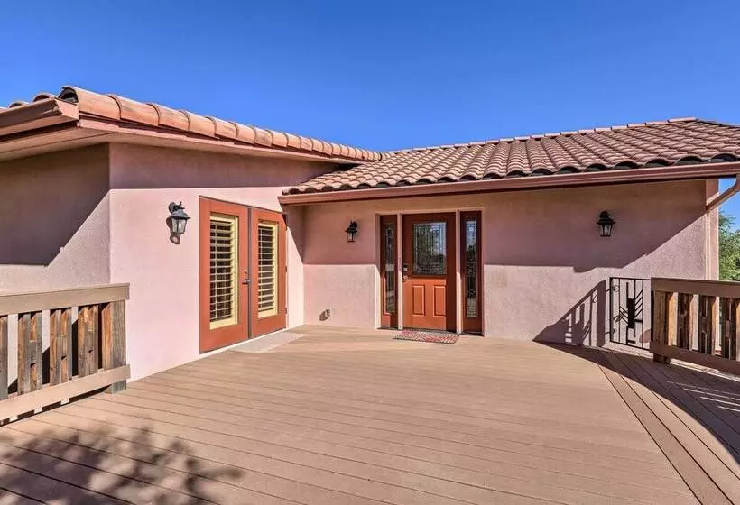 5 Mi To Butte Creek Trail: Prescott Home W/ Deck!