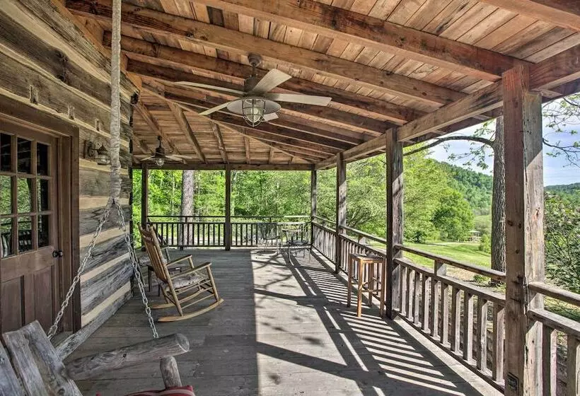 Romantic Log Cabin Escape On Delfosse Winery!