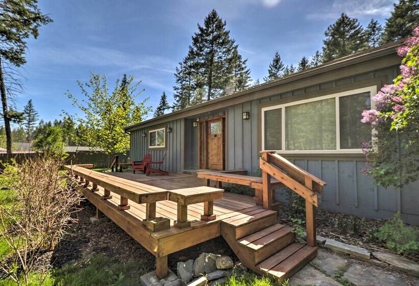 Spacious Whitefish Getaway: Hike, Ski, Bike & More