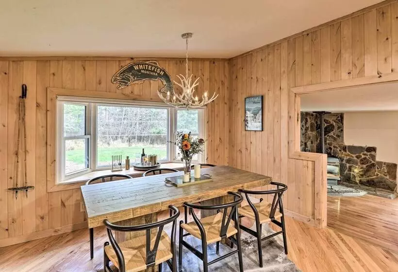 Spacious Whitefish Getaway: Hike, Ski, Bike & More