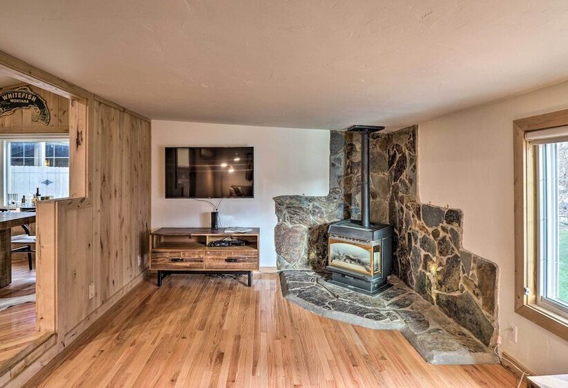 Spacious Whitefish Getaway: Hike, Ski, Bike & More