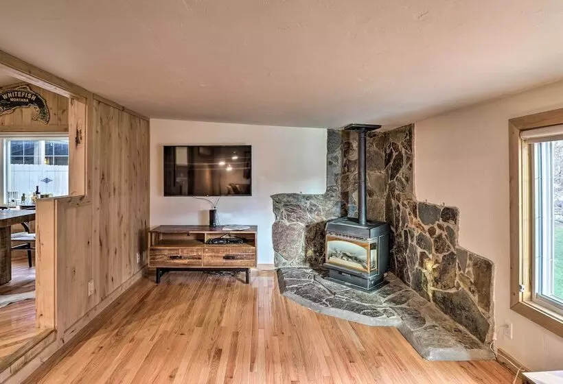 Spacious Whitefish Getaway: Hike, Ski, Bike & More