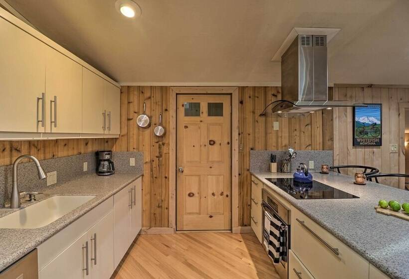 Spacious Whitefish Getaway: Hike, Ski, Bike & More