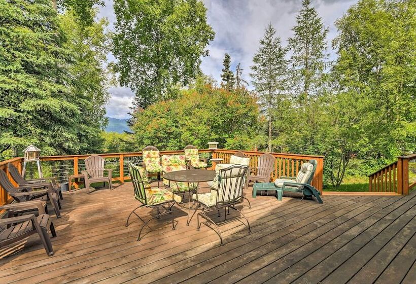 Wasilla Home On Memory Lake W/ Mountain Views!