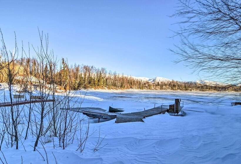 Wasilla Home On Memory Lake W/ Mountain Views!