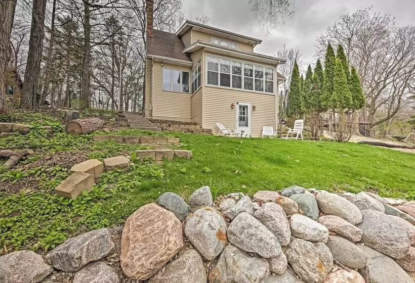 Waterfront Fond Du Lac Home On Deneveu Lake!