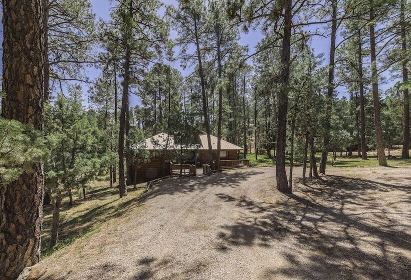 Well Appointed Alto Cabin W/ Fire Pit & Pool Table