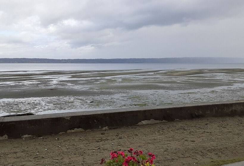 Beachfront Whidbey Island Home + Apartment!