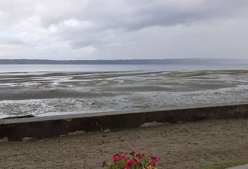 Beachfront Whidbey Island Home + Apartment!