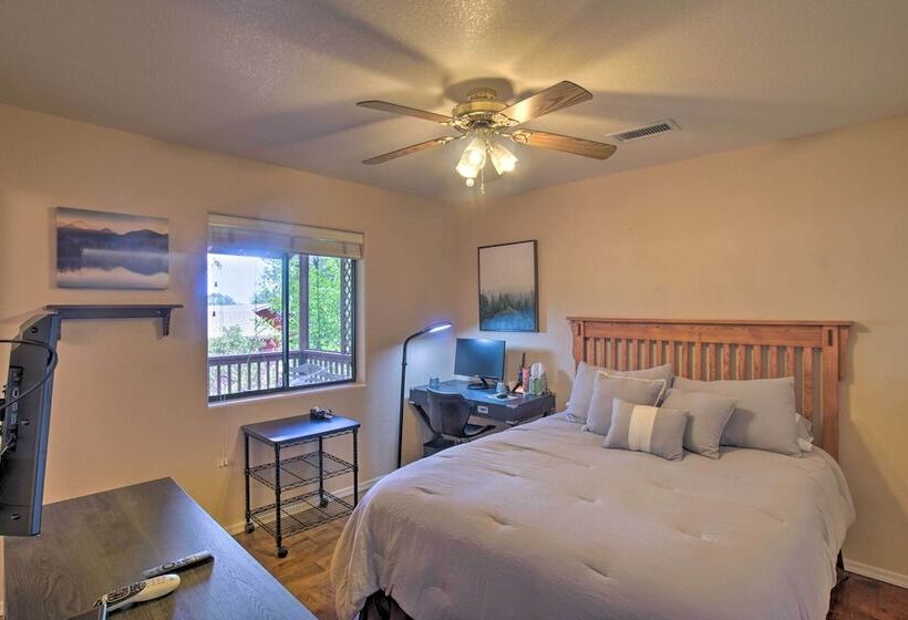 2 Mi To Hiking: Pet Friendly Payson Cabin!