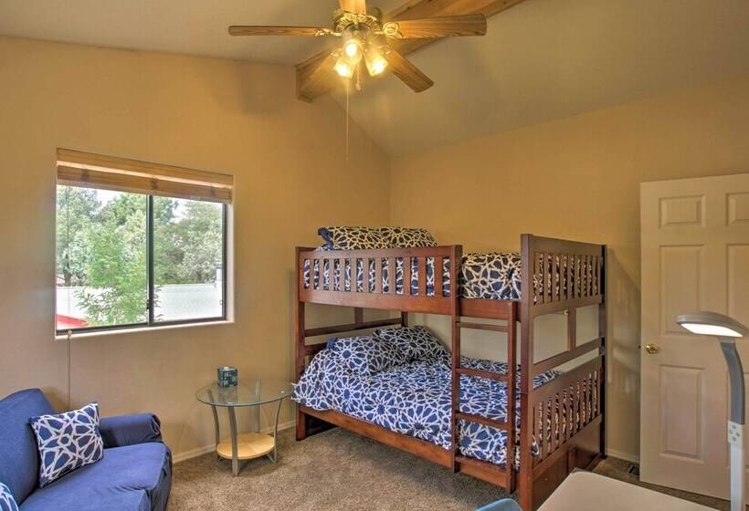 2 Mi To Hiking: Pet Friendly Payson Cabin!