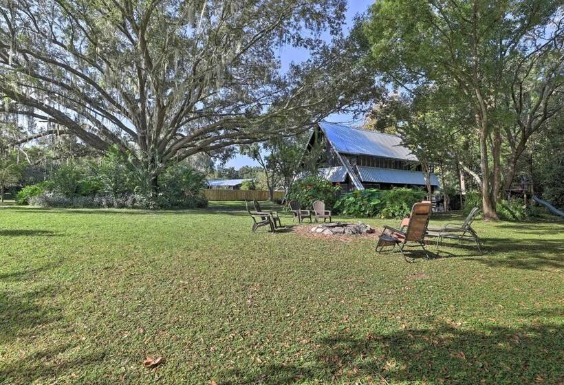 Chic A Frame Escape W/ Fire Pit   Private Property