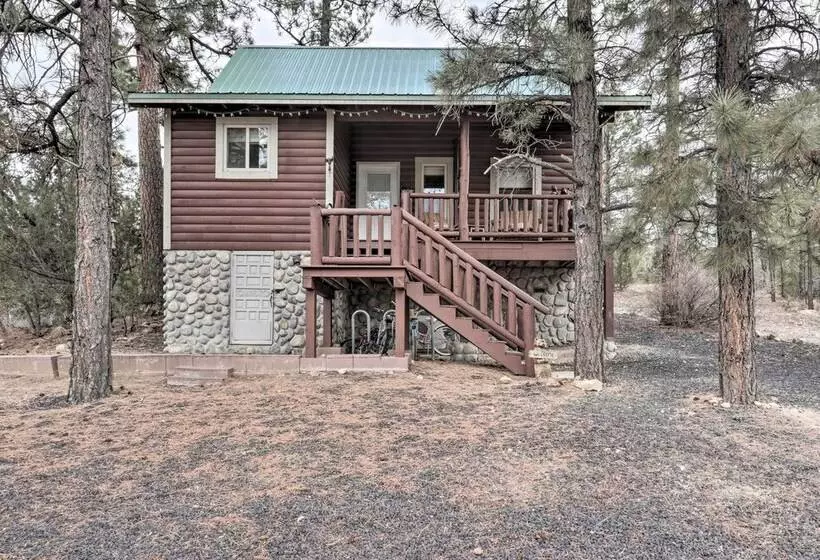 Cozy Heber Overgaard Cabin W/ Fire Pit, Game Room!