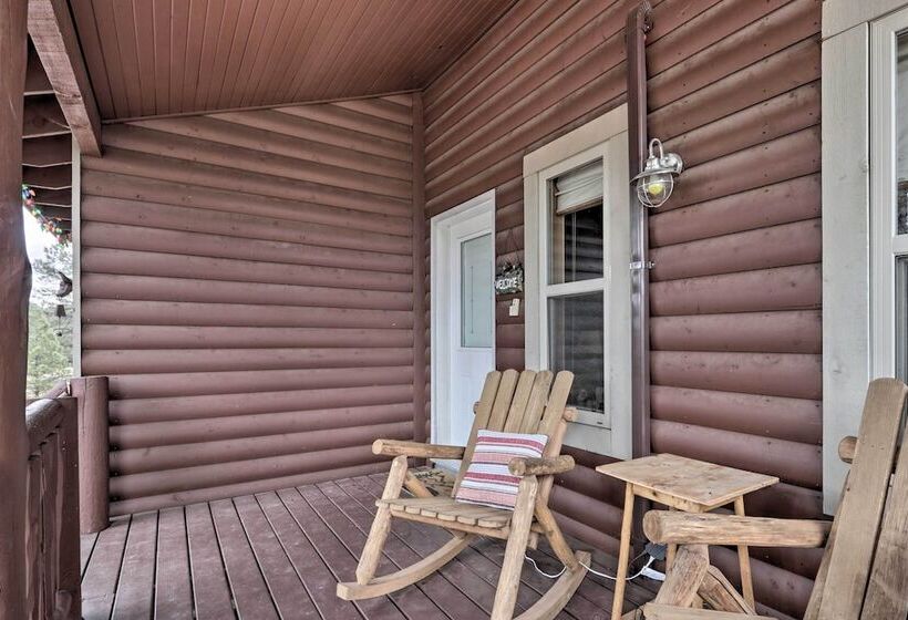 Cozy Heber Overgaard Cabin W/ Fire Pit, Game Room!