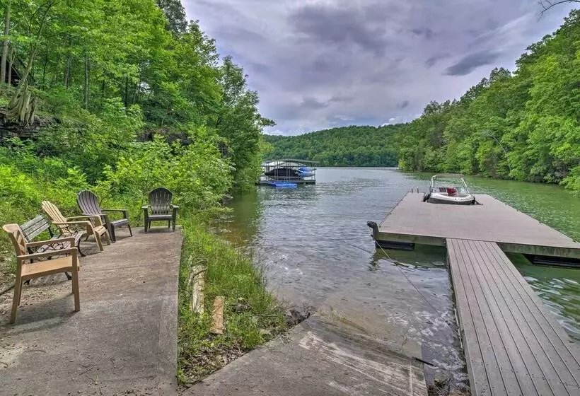 Gated Resort Home: Norris Lake Access, Shared Dock