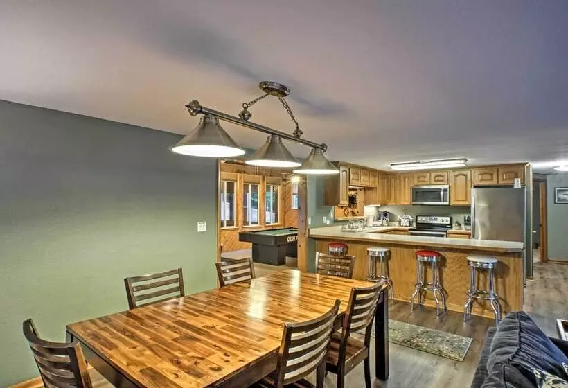 Boat Dock, Game Room: Lakefront Sunrise Beach Home