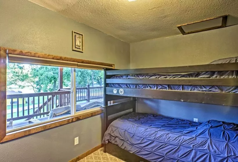 Boat Dock, Game Room: Lakefront Sunrise Beach Home