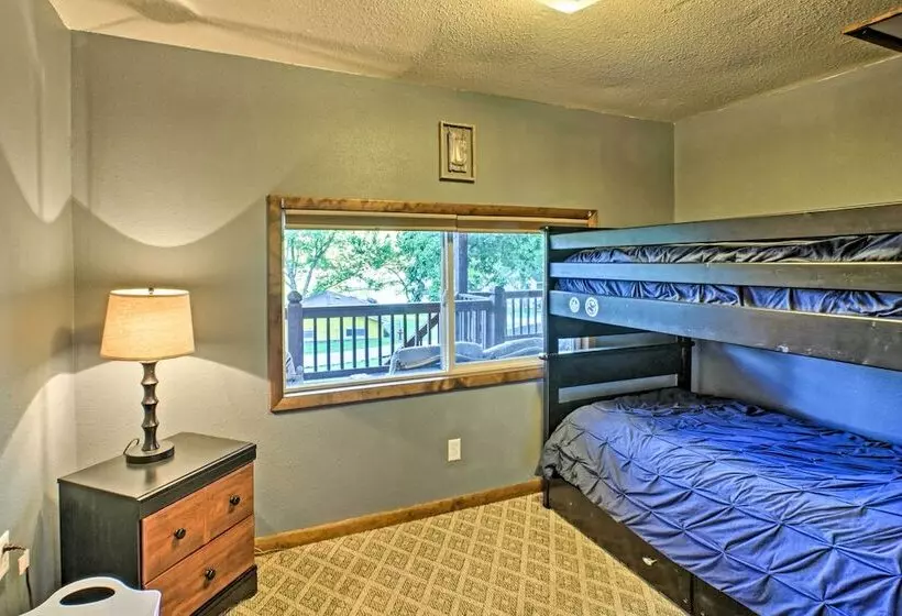 Boat Dock, Game Room: Lakefront Sunrise Beach Home