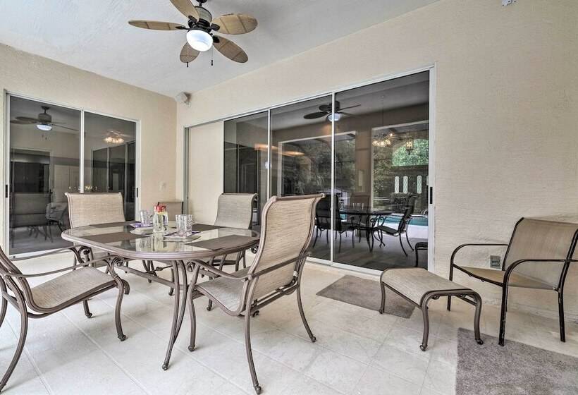 Luxe House W/ Lanai + Pool, 2 Miles To Golf!