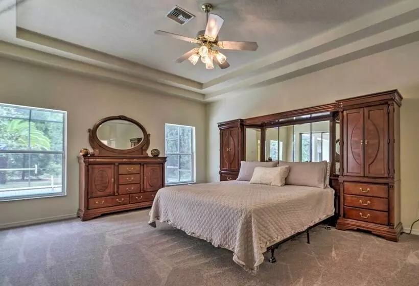 Luxe House W/ Lanai + Pool, 2 Miles To Golf!