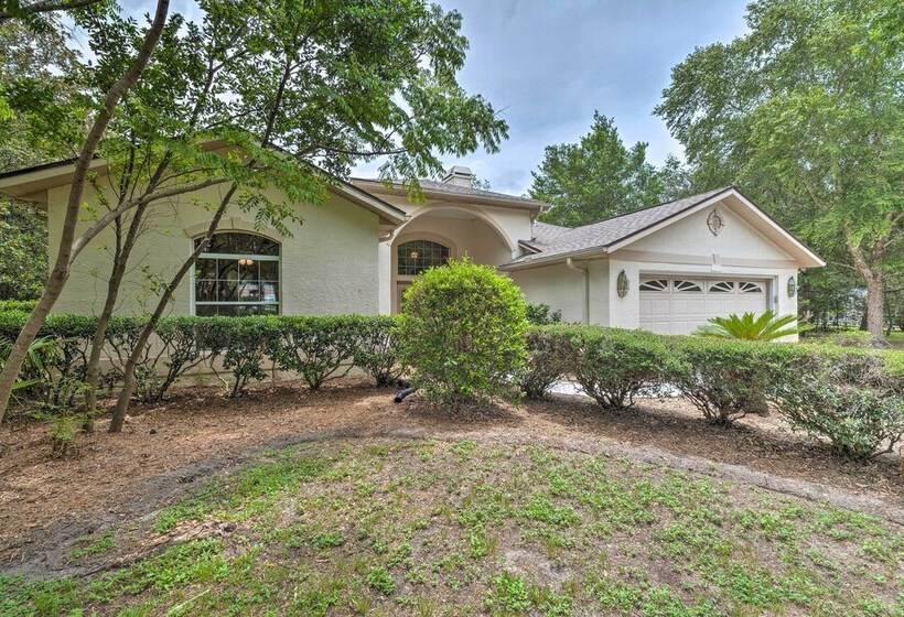 Luxe House W/ Lanai + Pool, 2 Miles To Golf!